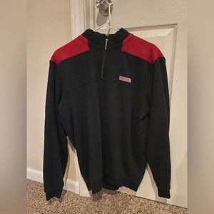 Vineyard vines quarter zip, zip up, size: M